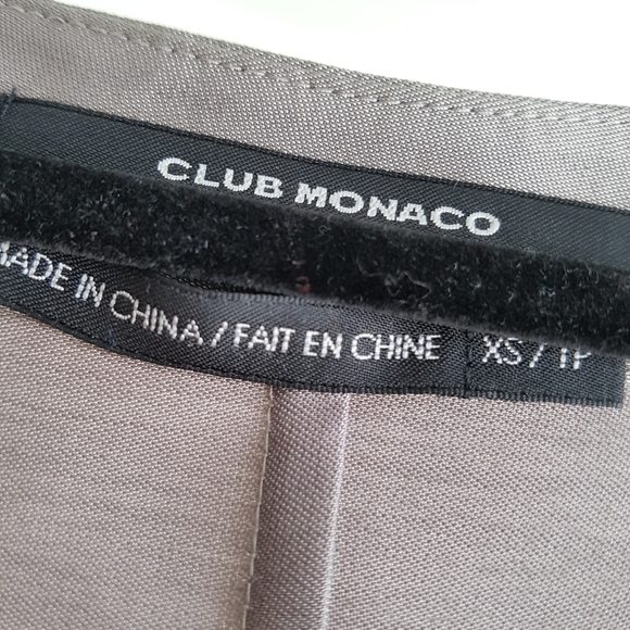 Club Monaco kimono top in pewter - Picture 4 of 5